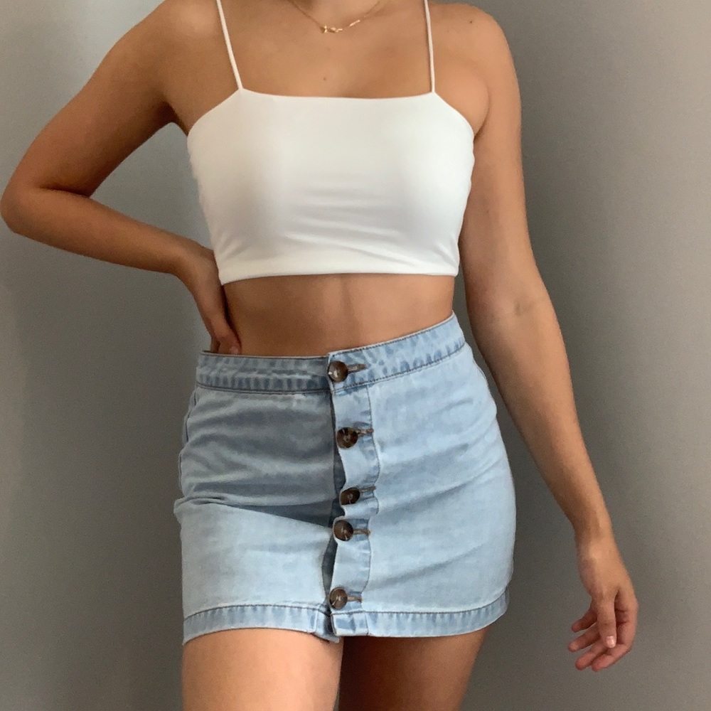 2 for $20 Forever 21 Button Up Skirt